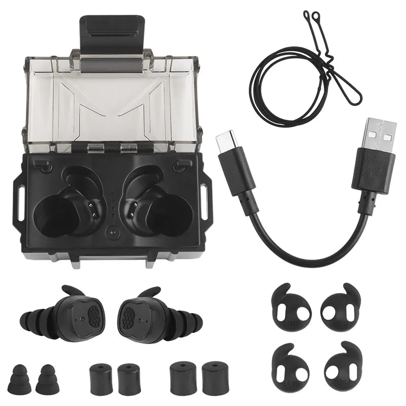 NULLPOINT HD-3O-OD Tactical Hunting Earbuds